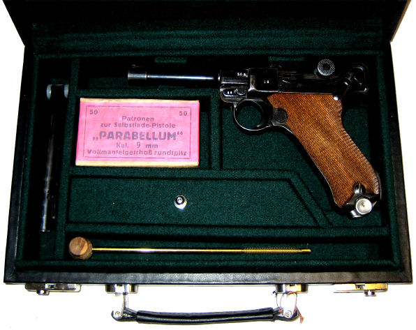 Borchardt's Luger - Gentleman's Travel Case. Ref. #O1D